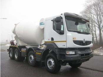 Renault PREMIUM 410 KERAX EURO 4 8X4 MANUAL - Concrete mixer truck