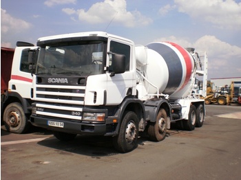 SCANIA 114 C 340 8X4 MIXER - Concrete mixer truck