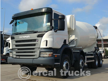 SCANIA 2008 P 380 8X4 12m³ - Concrete mixer truck