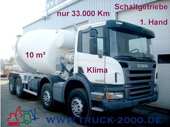 SCANIA 380 8 x 4 10 m³ Mischer Klima 1.Hand 33.000 KM - Concrete mixer truck