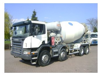 Scania P380 mixer 8x4 euro 4 - Concrete mixer truck