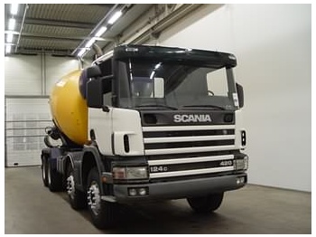 Scania P 124.420 - Concrete mixer truck
