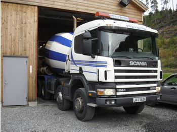 Scania P 124 C 8x4 - Concrete mixer truck