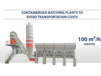 SEMIX SEMIX Compact Concrete Batching Plant 100 m³/h Containerised - Concrete plant