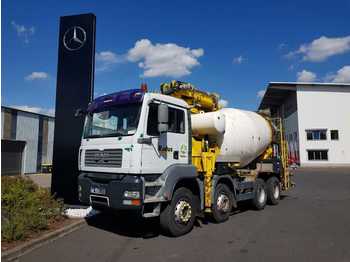 MAN TGA 41.480 8x4 PuMi Putzmeister 31m/Liebherr9m³  - Concrete pump truck
