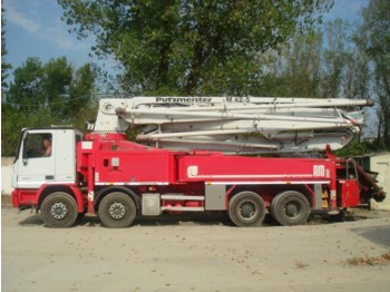 PUTZMEISTER M 42-5 - Concrete pump truck