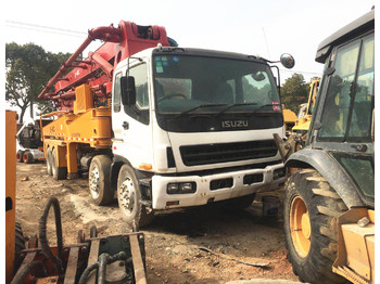 SANY SY5380THB 40m pump with right hand drive - Concrete pump truck