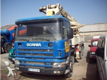 Scania L 124L Construction And Roadworks Concrete Pump - Concrete pump truck