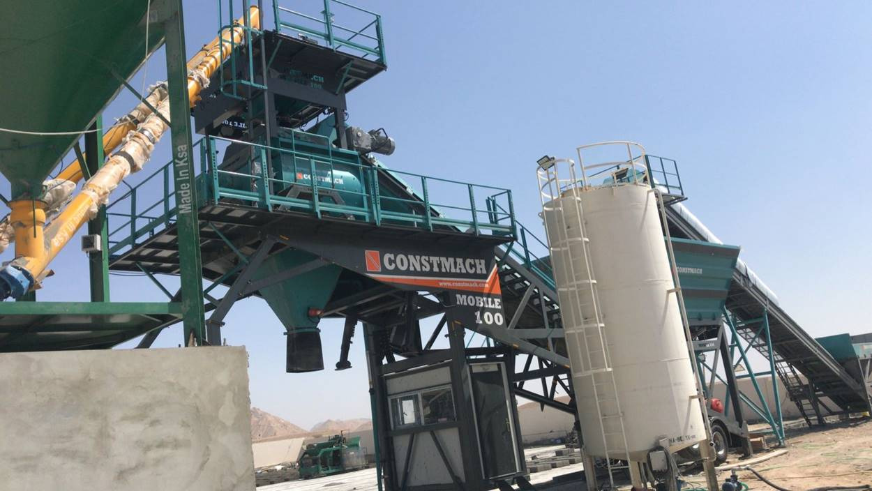 New Concrete plant Constmach Mobile Betonmischanlage 100 m3/h: picture 10