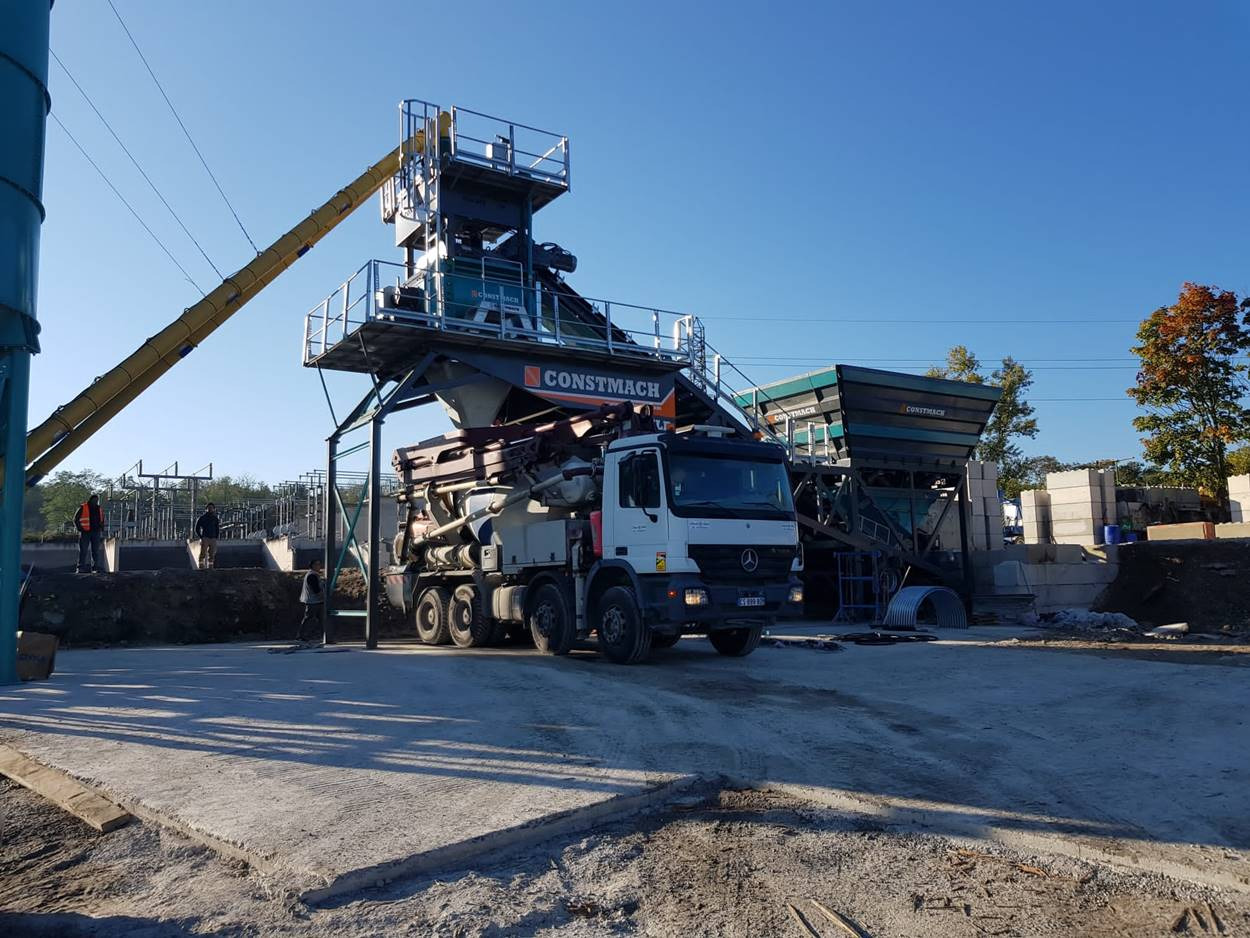 New Concrete plant Constmach Mobile Betonmischanlage 100 m3/h: picture 21