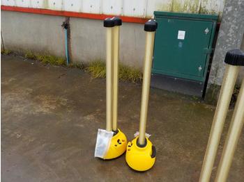  Recargeable Upright Work Light (2 of) - Construction equipment