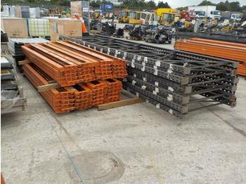  Uprights (11 of), Beams (80 of) (Redirak Pallet Racking) - Construction equipment