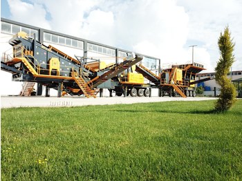 FABO MCK-110 MOBILE CRUSHING & SCREENING PLANT | JAW+SECONDARY - Crusher