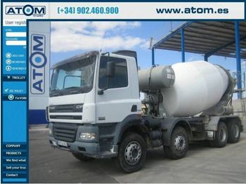 Concrete mixer truck DAF CF85.430 8X4: picture 1
