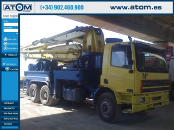 Concrete pump truck DAF FAT 75.320- SCHWING 32m 36 34: picture 1