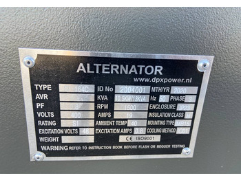Generator set DPX SF-164C - 13 kVA Alternator - DPX-33801: picture 4