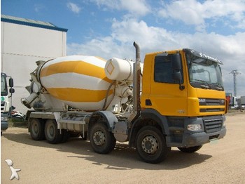 Concrete mixer truck Daf CF85 FAD CF85.410: picture 1