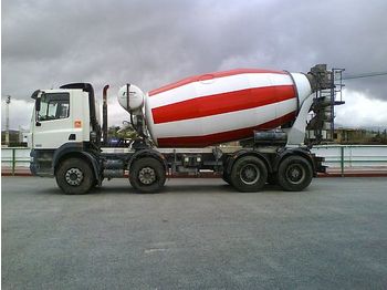 Concrete mixer truck Daf CF 85 - 430  -8x4 - Stetter Mixer 10 m³: picture 1