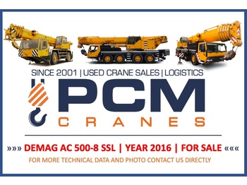 All terrain crane Demag AC 500-8 (Year 2016): picture 1