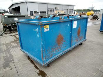 Mini dumper EMPTEEZY Bottom Emptying Skip to suit Forklift: picture 1