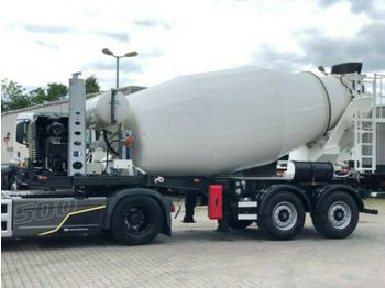 Concrete mixer truck EUROMIX MTP 10m³ Vermietung Mietkauf  2450 € MTL: picture 1