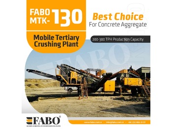 New Mobile crusher FABO Mobile Tertiary Impact Crusher: picture 1