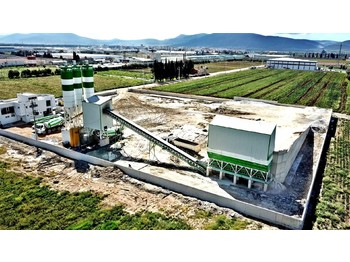 New Concrete plant FABO POWERMIX-130 STATIONARY CONCRETE BATCHING PLANT: picture 1