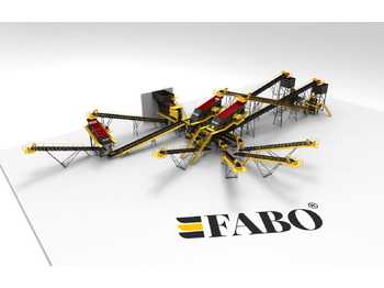 New Crusher FABO TYPE FIXE 300-400 TPH INSTALLATION DE CONCASSAGE ET DE CRIBLAGE: picture 1