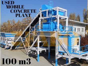 Concrete plant FABO USED MOBILE CONCRETE BATCHING PLANT 100 m3/h: picture 1