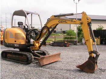 Mini excavator Gehl 303: picture 1