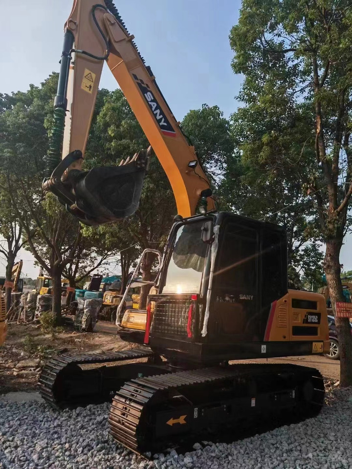 Crawler excavator High quality 13 ton used excavator SANY SY135C hydraulic crawler excavator construction machinery in ready stock: picture 2