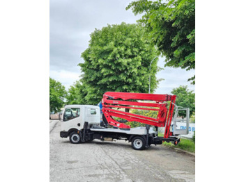 Truck with aerial platform HINOWA