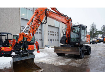 Hitachi ZX140W-6 PYÖRITTÄJÄLLÄ  - Wheel excavator: picture 2