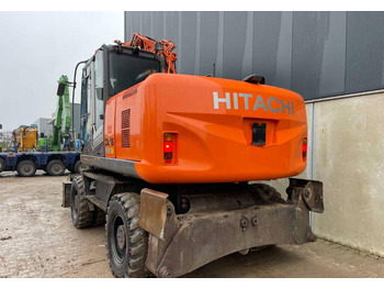 Hitachi ZX 190 W-3 -- outriggers and blade  - Wheel excavator: picture 4
