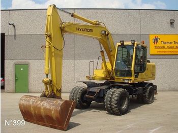 Mini excavator Hyundai ROBEX 130W: picture 1
