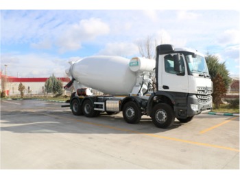 New Concrete mixer truck IMER-L&T with MB 4142 B 8x4 Eu6 4142 B Euro 6: picture 1