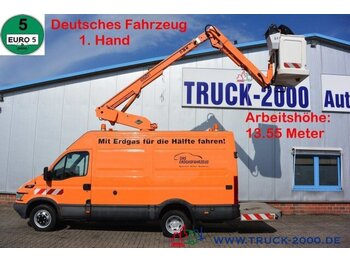 Truck with aerial platform Iveco Daily 50C11 Ruthmann-Versalift 14m Erdgasantrieb: picture 1