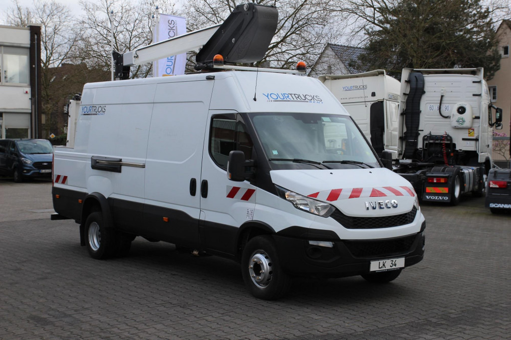 Truck with aerial platform Iveco Daily 70-170  Klubb K42P 14,7m  2 P.Korb AHK: picture 9