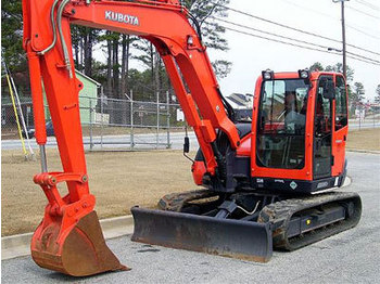 Crawler excavator Kubota KX080: picture 1