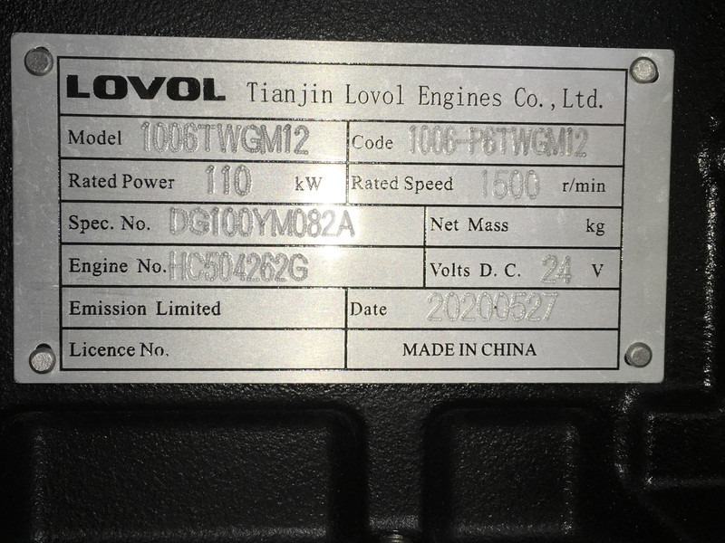 New Construction machinery LOVOL 1006TWGM12 NEW: picture 6