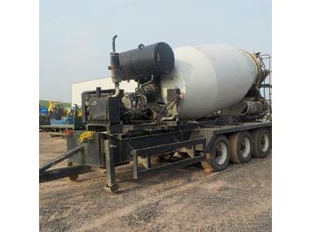 Concrete mixer truck L&T Tri Axle Cement Mixer c/w Deutz Engine, Air Brakes: picture 1