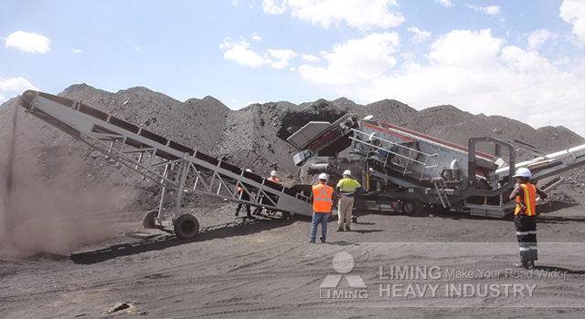 New Screener Liming 100-150 tph Mobile Screening Plant Mobile Vibrating Screen: picture 2