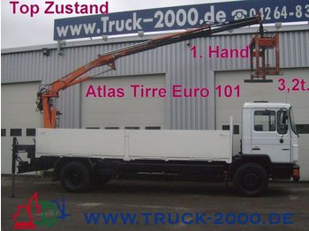 Mobile crane MAN 18.222 Atlas Heckkran faltbar3,2t/ 8,30m*1.Hand: picture 1