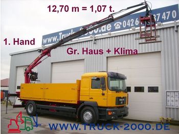 Mobile crane MAN 19.364 Atlas Tirre Euro 131 faltbar 12,70=1,07t.: picture 1