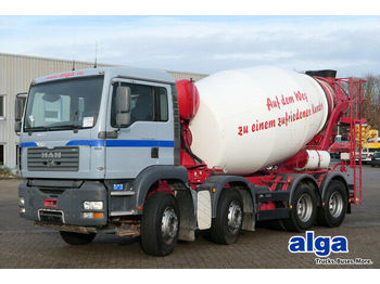 Concrete mixer truck MAN 32.360 TGA BB 8x4, Stetter 9m³,Schalter,TÜV NEU!: picture 1