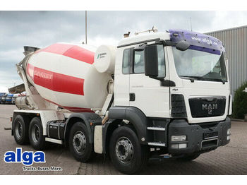 Concrete mixer truck MAN 32.400 TGS BB 8x4, wenig KM,Stetter 9m³,Schalter: picture 1