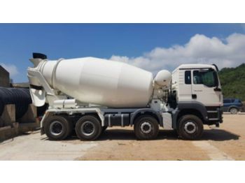 Concrete mixer truck MAN 41.400 8x4 / Euromix Beton Mischer 12m³ / EURO 3: picture 1