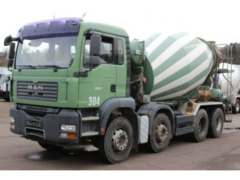 Concrete mixer truck MAN TGA 32360 8X4 9m³ TROMMEL: picture 1