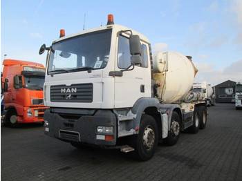 Concrete mixer truck MAN TGA 32.350 8X4 9M3 Liebherr: picture 1