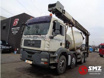 Concrete mixer truck MAN TGA 32.350 8cubic/ transport BELT: picture 1